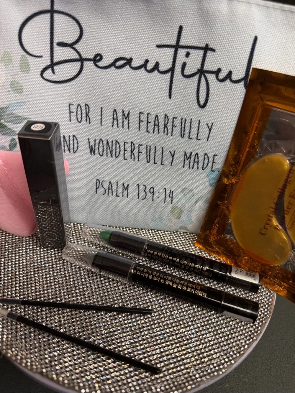 Popfell brow pen 🖊️, cosmetic bag beauty bundle. 🆕